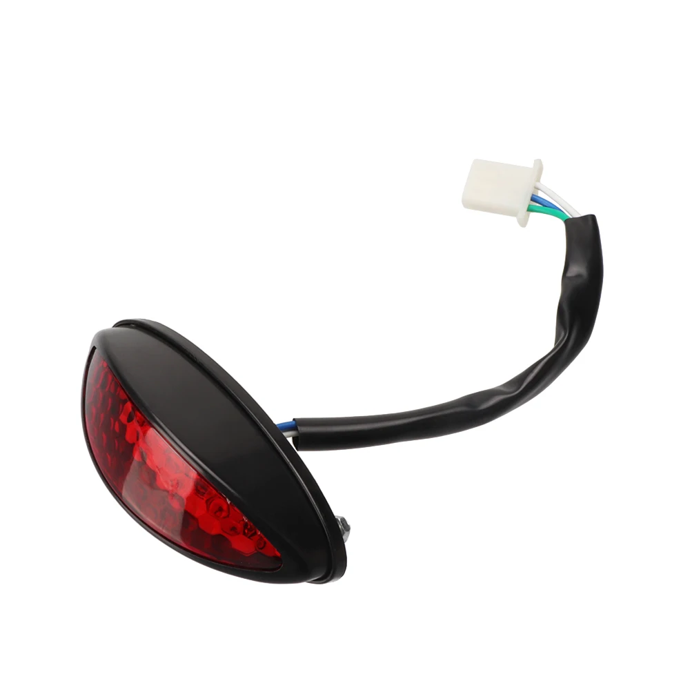 Motorcycle Tail Brake Light LED Rear Lights Cafe Racer Indicator Lamp Moto Lighting For ATV Quad Kart Dirt Pit Bike Accessories