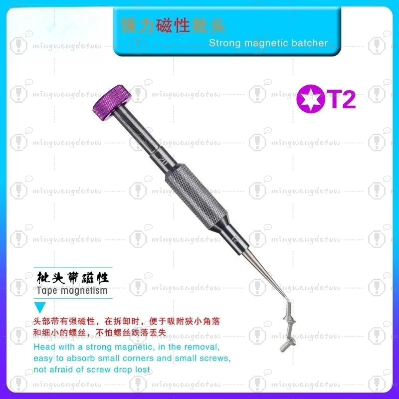 360° Rotating 2D Screwdriver, Cross Y Pentalobe Screwdriver Bits, All-in-one Disassembly Set for Cellphone Laptop Repair