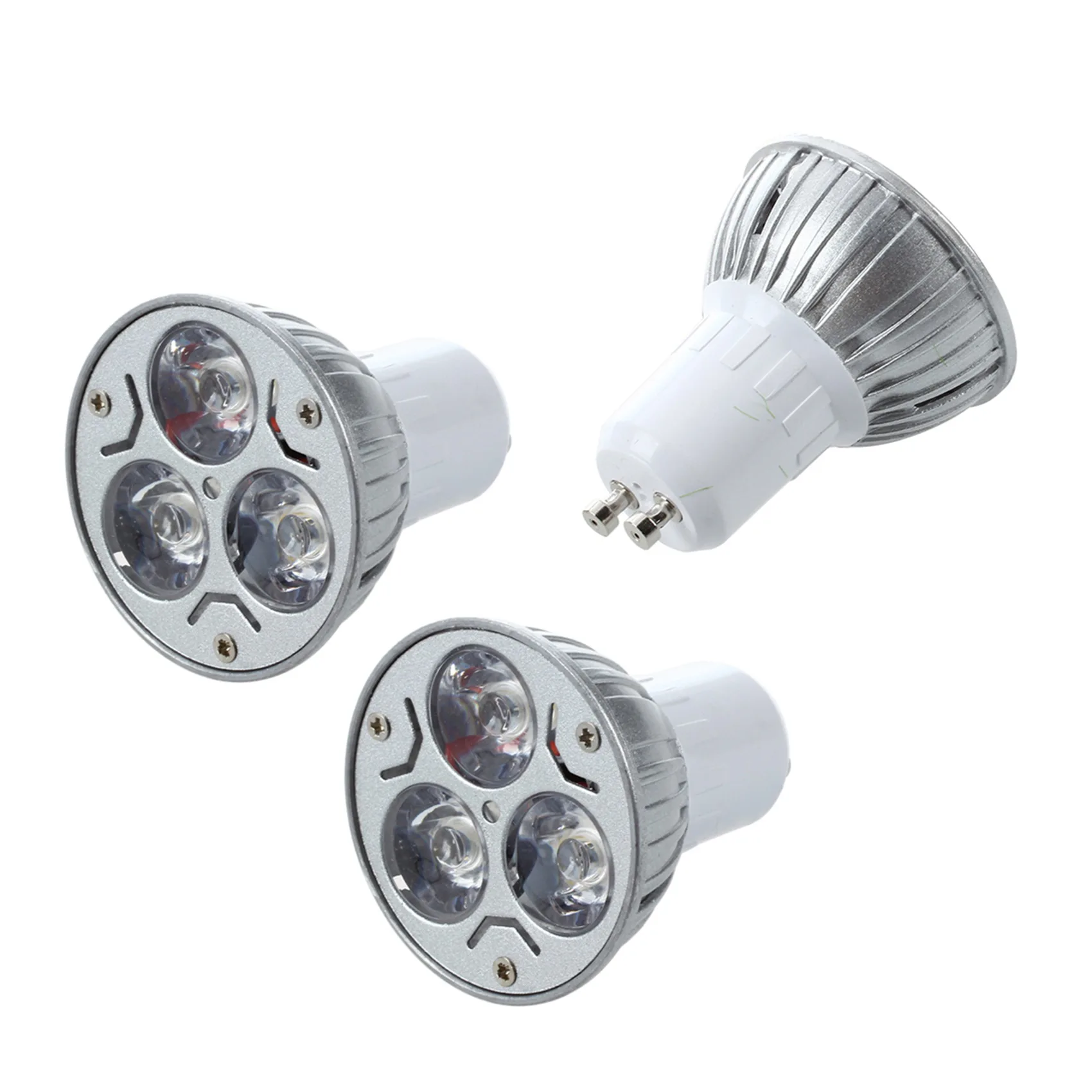 

3X Gu10 Lamp Light Bulb Has 3 Led Warm White 3W 5W 12V-B61B