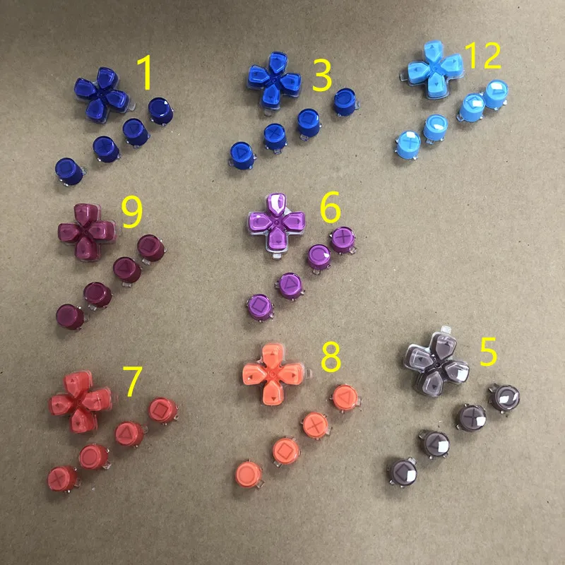 OEM ل بلاي ستيشن 5 ل PS5 لوحة ألعاب جهاز التحكم في عصا التحكم اتجاه زر ABXY لوحة المفاتيح استبدال