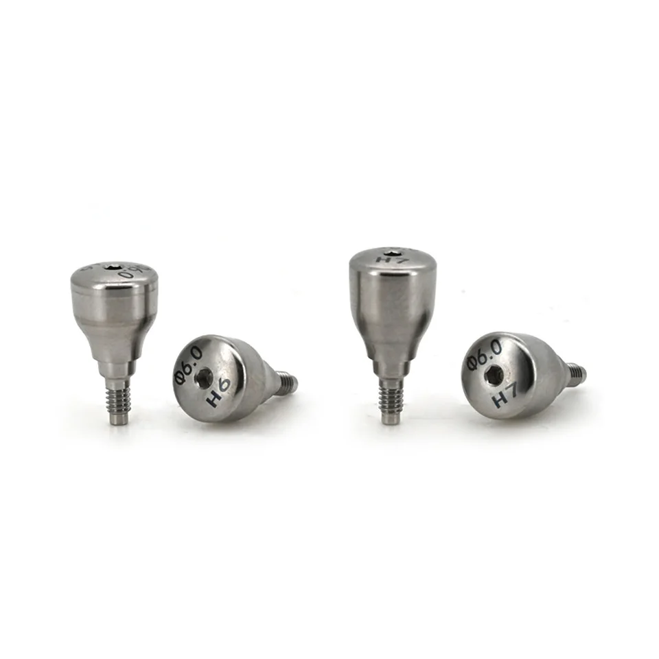 10Pcs Dental Titanium Healing Abutment Compatible with MegaGen AnyRidge AR-R Regular Gingival Former Collar Surgical Material