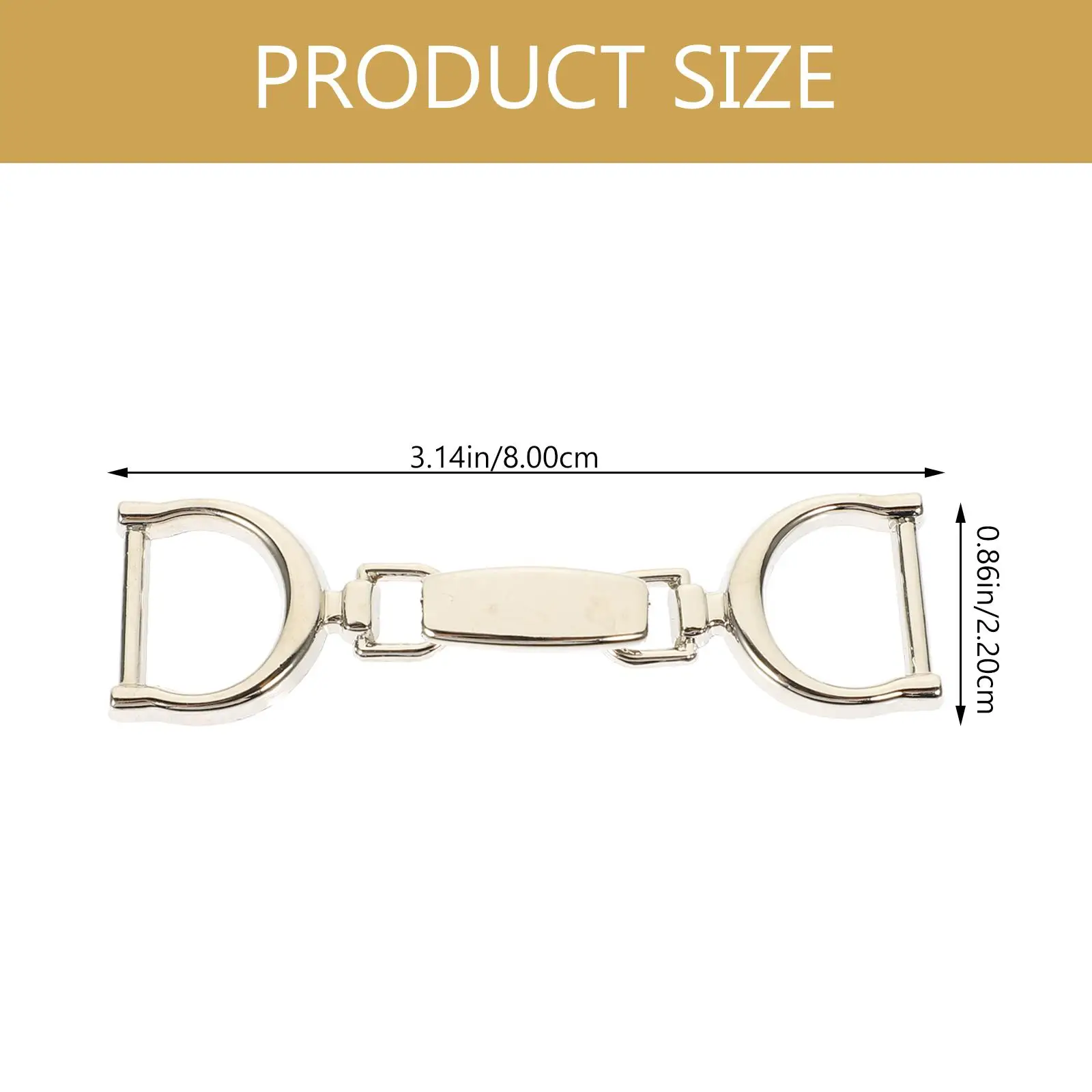 Рисунок 6 - двойные D-образные кольцевые пряжки