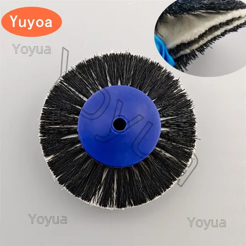 10 Uds. Cepillo de Pulido Dental de 80mm, pestillo de laboratorio de odontología, herramienta rotativa de rueda de Odontologia, color negro para joyería de Metal para dentadura