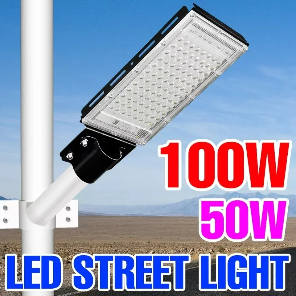 

LED Outdoors Spotlight 220V Wall Lamp Street Light 50W Floodlight 100W LED IP65 Waterproof Lamp Garden Landscape Lighting 2835