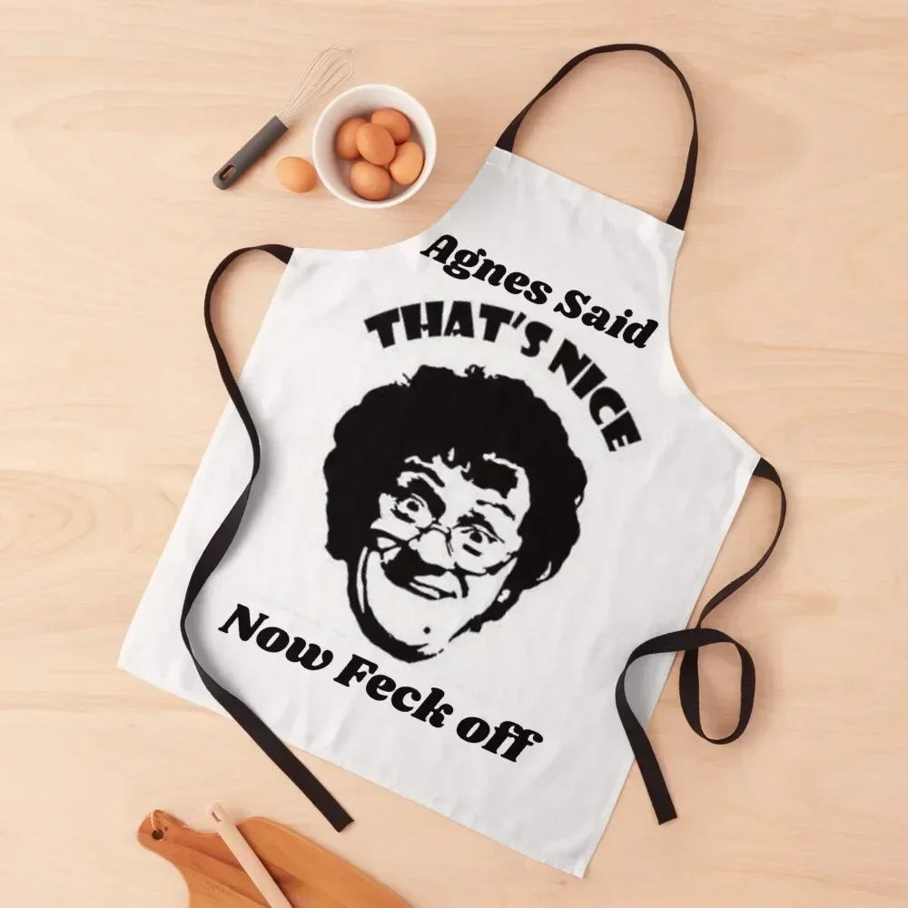 

Mrs Browns Boys Apron waterproof for women men's barbecue home women japanese woman Apron