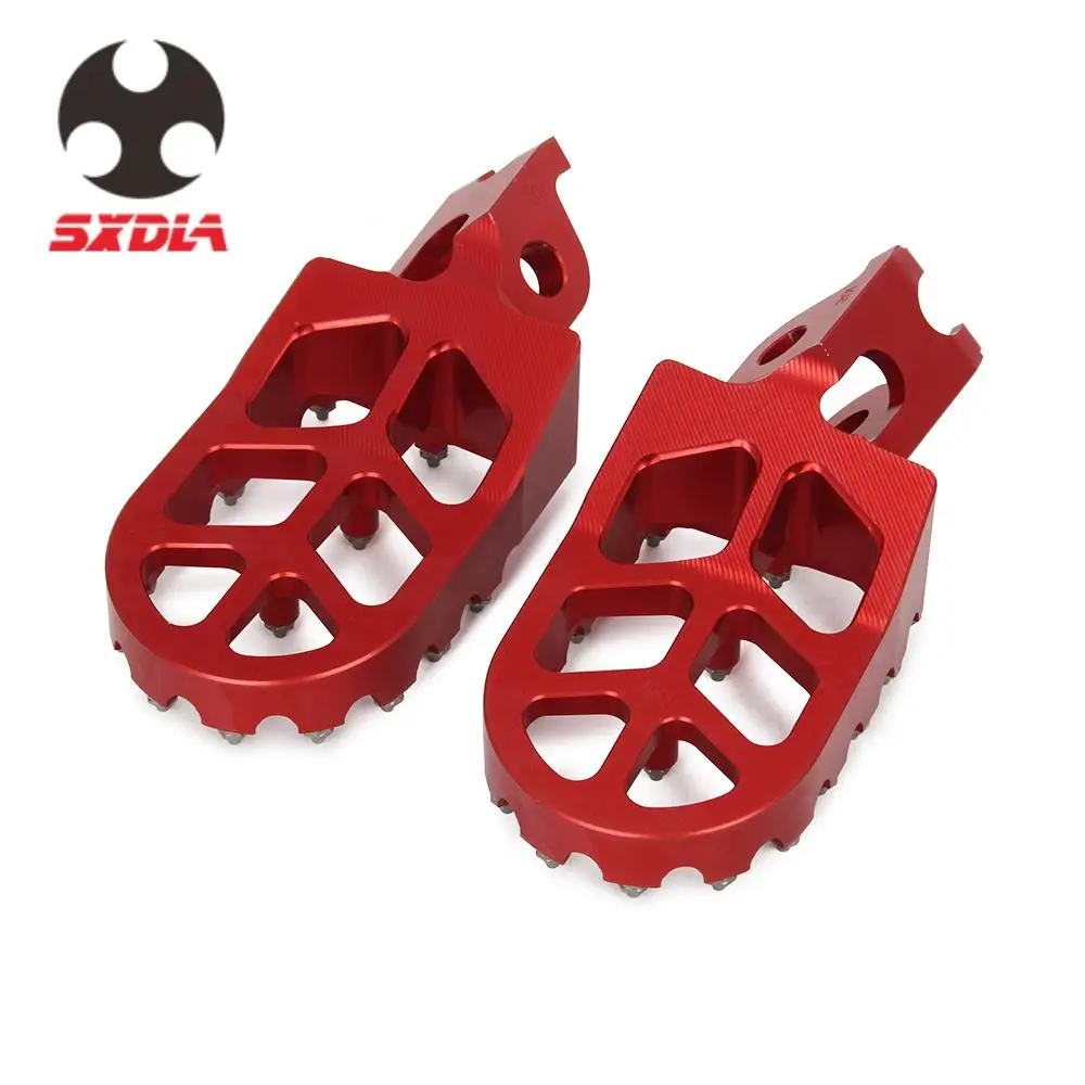 Footrest Footpegs Rests Pedals For Honda CR125 CR250 CRF150 CRF250 CRF300 CRF450 CRF1000 CRF1100L Kawasaki KX250F KX450F KLX450R image 3