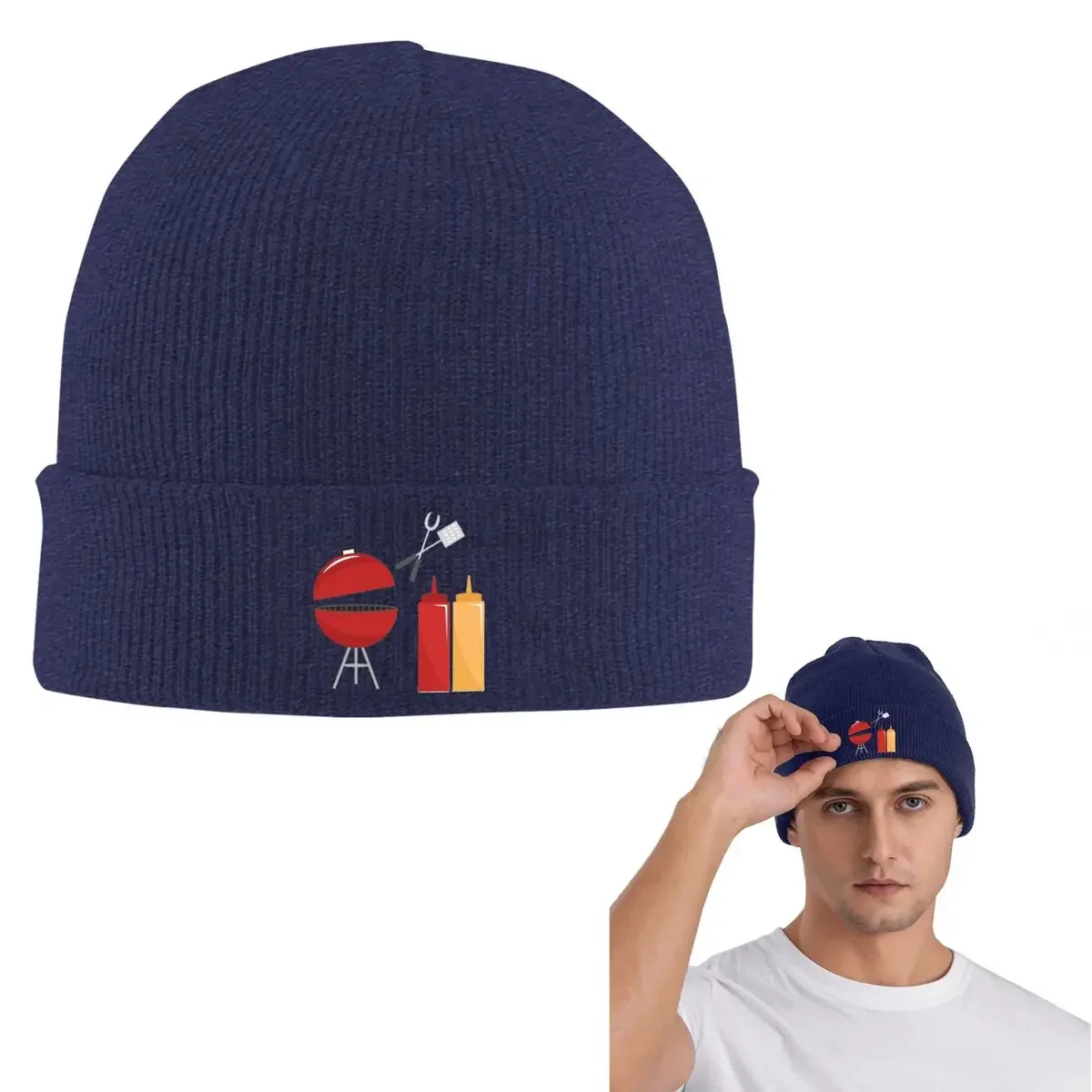 grelha-kamado-joe-para-churrasco-e-chapeu-de-malha-quente-estilo-hip-hop-para-usar-no-outono-e-inverno-ideal-para-atividades-ao-ar-livre-para-homens-mulheres-e-adultos