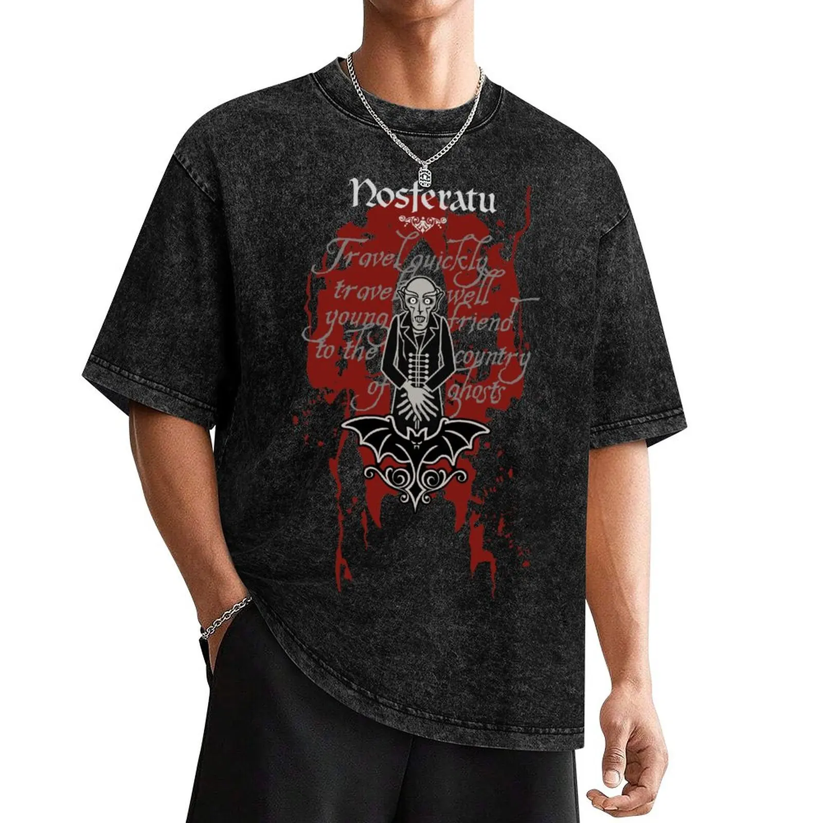 Nosferatu T-Shirt sports fans blanks anime t shirts mens funny t shirts
