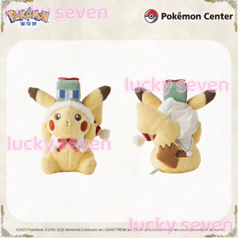 

Новинка 2025 года, плюшевая подвеска PokéMon на фестиваль, молитвенная серия, Пикачу Gardevoir Rowlet, кавайная игрушка, рождественские подарки