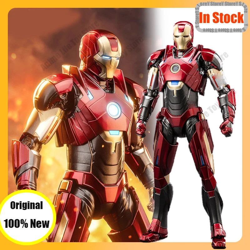 ZD Toys Iron Man MK16 Action Figure Iron Man MK16 Collections  Custom Model  Children Gifts