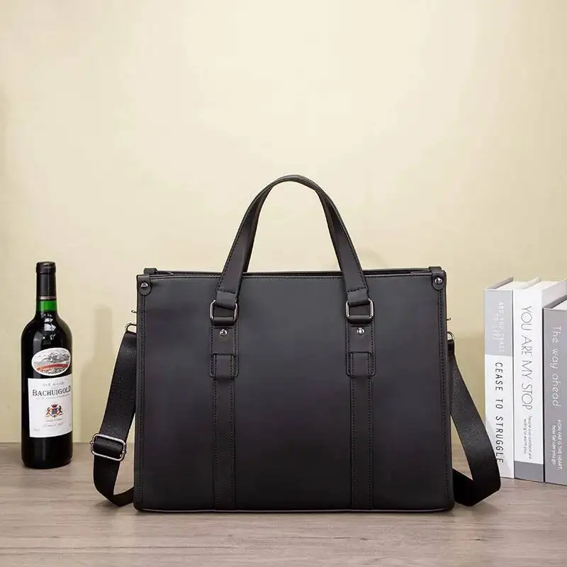 2025 Nuova borsa per laptop grande Capaci Borsa a tracolla Briease oulder da uomo Borsa casual Sle in pelle sintetica impermeabile