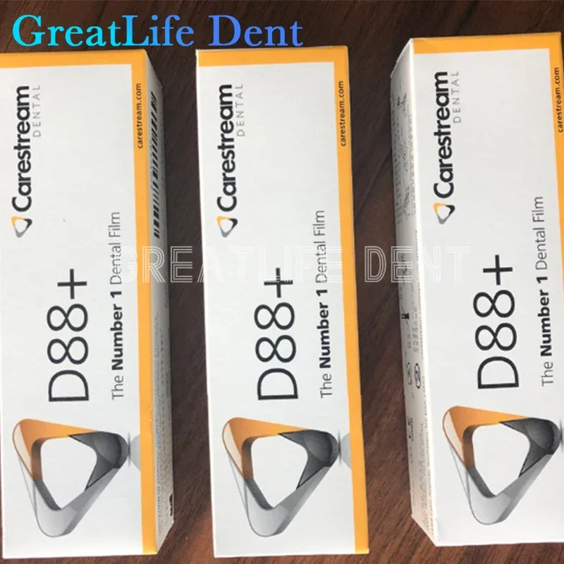 GreatLife Dent 100pcs/box Quick Developing High Definition X Ray Film Kodak D88+ Dental X-ray Film X-ray Films