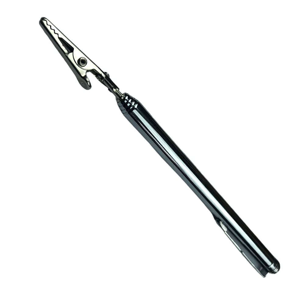 35MM Retractable Stainless Steel Clip Long Reach For Alligator For Electronic Equipment Computer Tool