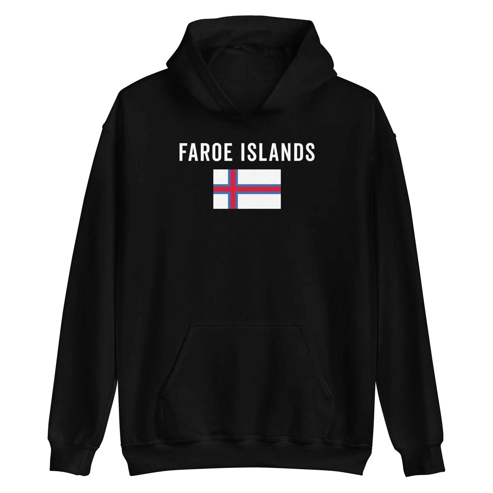 

Faroe Islands Flag Hoodie Men's and Women's Long Sleeve Sweatshirt Pullover Vintage Streetwear Sportswear Y2k Tops Men Clothing
