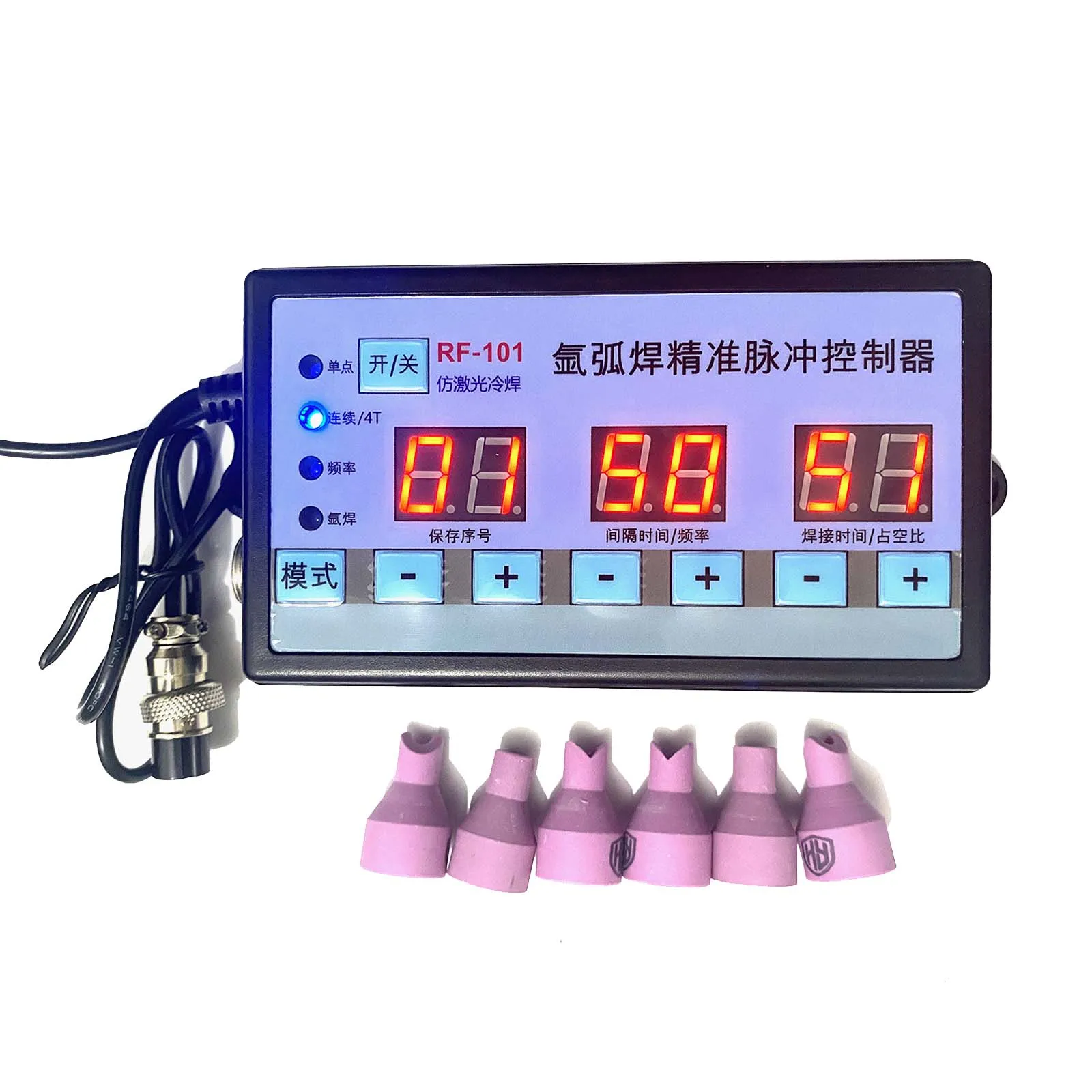 

TIG Welding Machine to Cold Welder Controller Argon Arc Welding Pulse Controller Cold Welder Conversion with 2T/4T Function