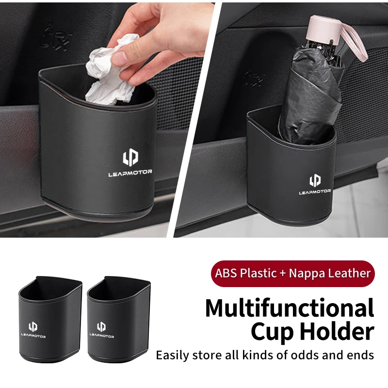 Car Door Water Cup Box Mug Drinks Storage Bag Accessories For Leapmotor Leap Motor C01 C10 B10 C11 T03 S01 C11 Reev