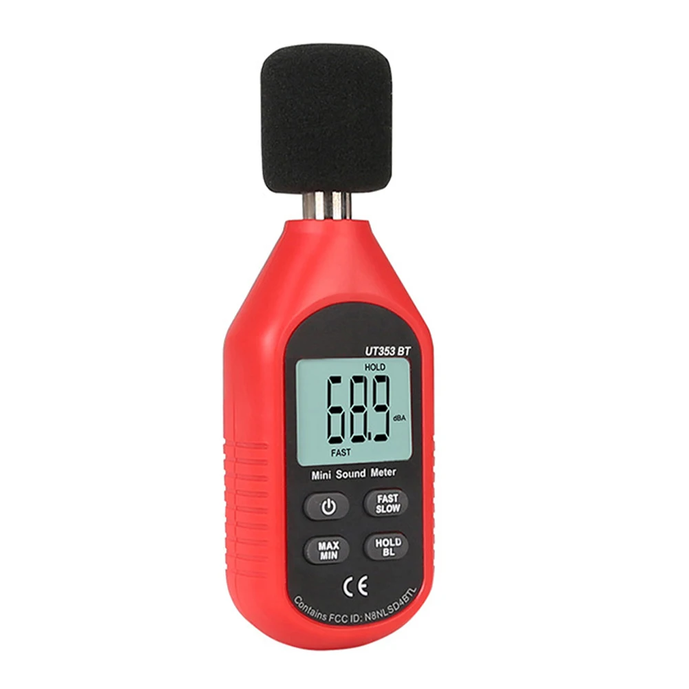 

30-130dB Noise Detector UT353BT Portable Digital Noise Meter Handheld Sound Noise Tester Noise Measurement