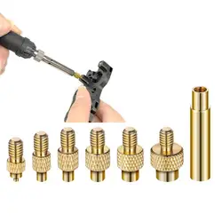 Heat Insert Soldering Iron Tip Adaptor For M2 M3 M4 M5 M6 M8 Screw Nuts Heat Insertion Tool Kits For Heat Melt Insert