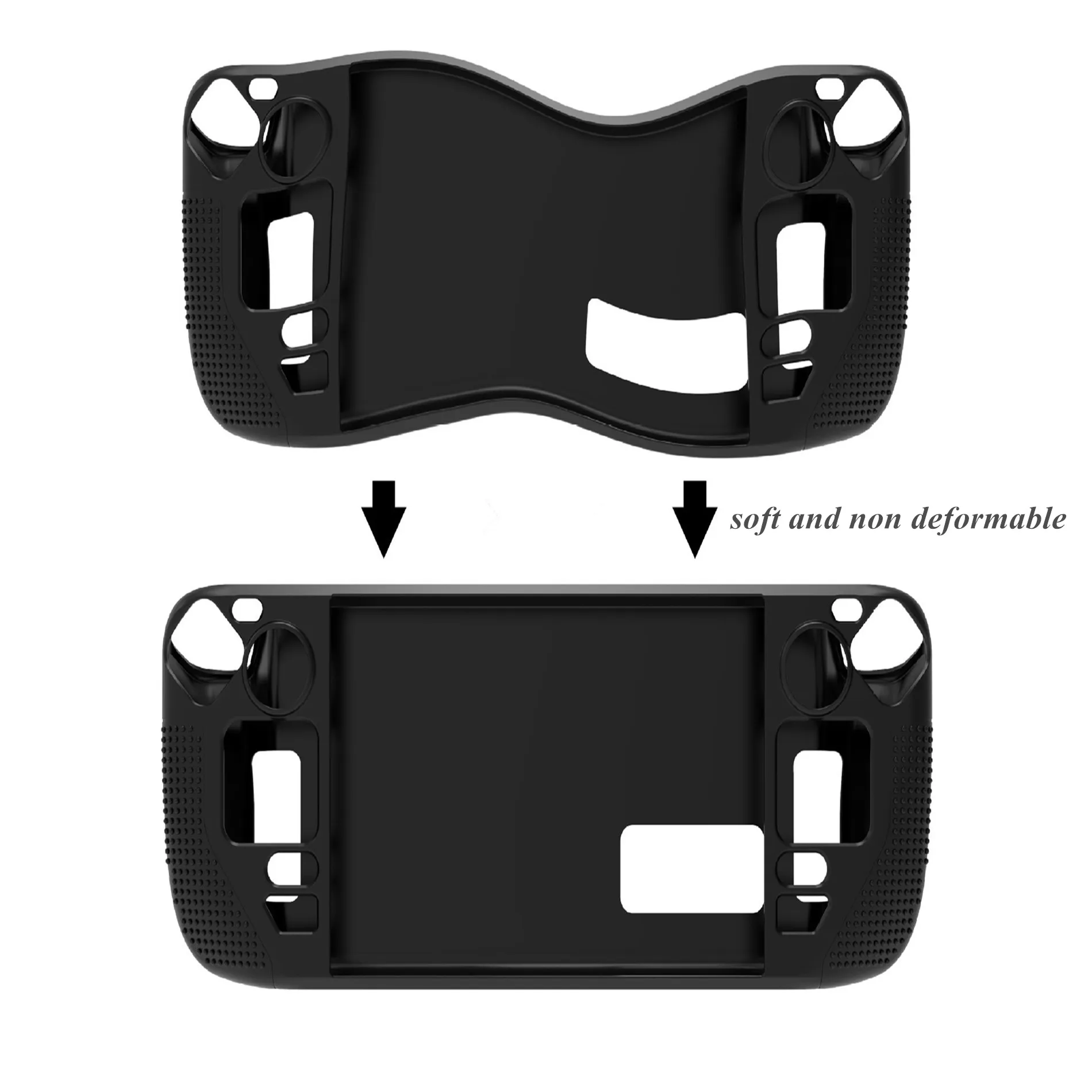 Staem Deck OLED Accessories Silicone Case For Steam Deck OLED Game Console Full  Cover Shell Protection Case for Steam Deck OLED view 6