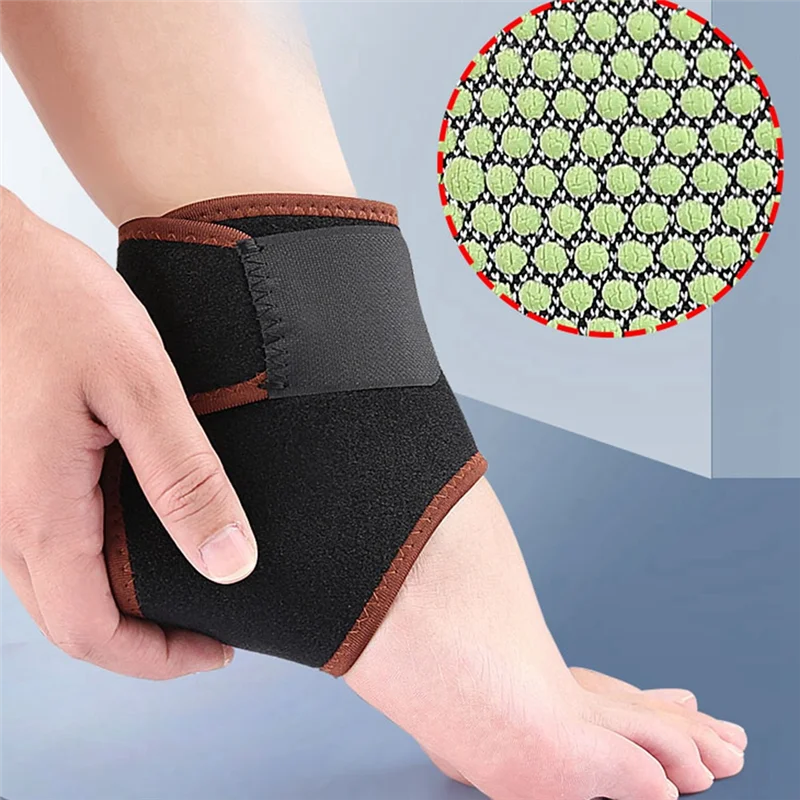 

Горячая AD-1 шт., самонагревающаяся защита лодыжки в стиле зеленой точки, чтобы сохранить тепло, защита лодыжки, подходит для защиты на открытом воздухе