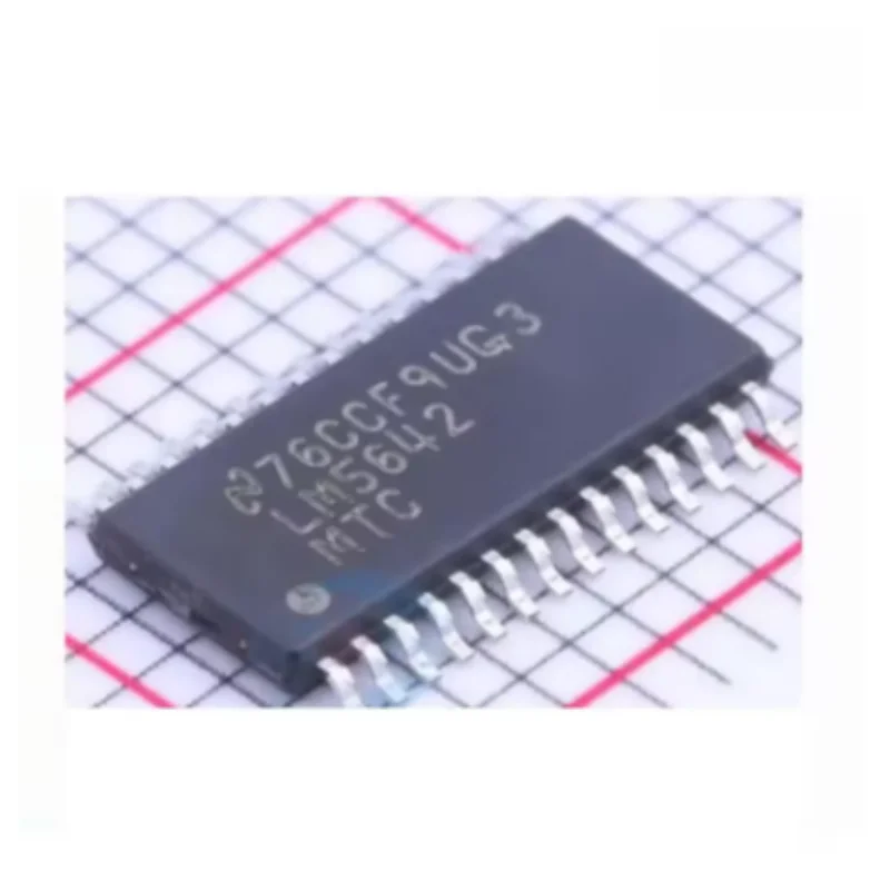 5PCS LM5642MTC  Dual Synchronous Buck Controller TSSOP-28 4.5V-36V 20A Current Mode Power Supply IC New Original