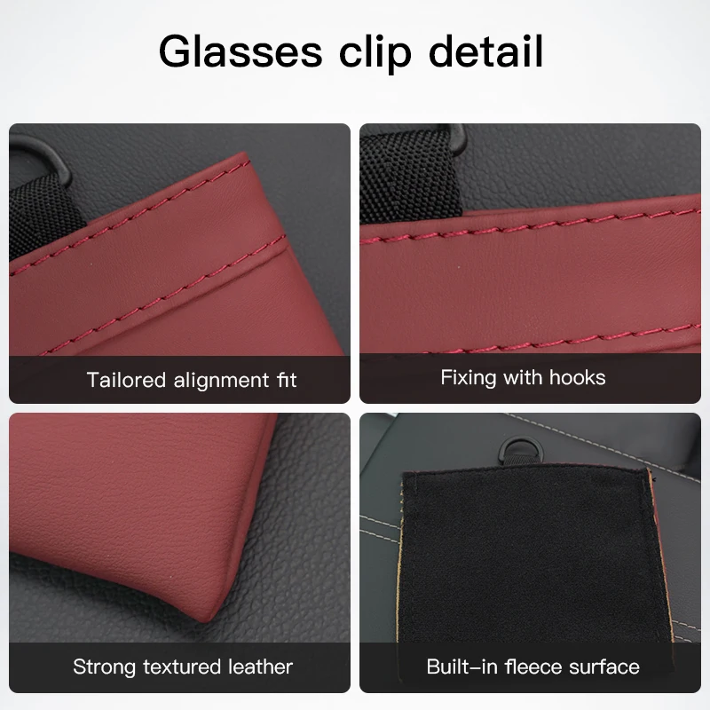 Органайзер для салона автомобиля из искусственной кожи, очки, сумка для хранения ключей и карт для телефона Honda Civic Fit Jazz Accord Pilot CRV Odyssey Passport Cit