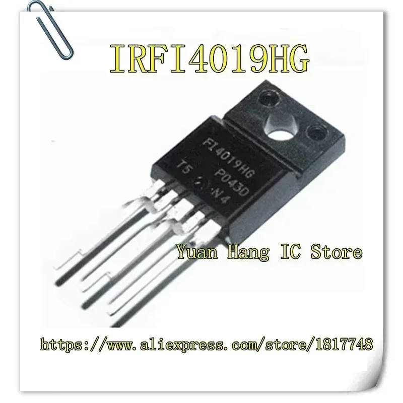 

10PCS/LOT IRFI4019HG FI4019HG FI4019H FI4019 TO-220F