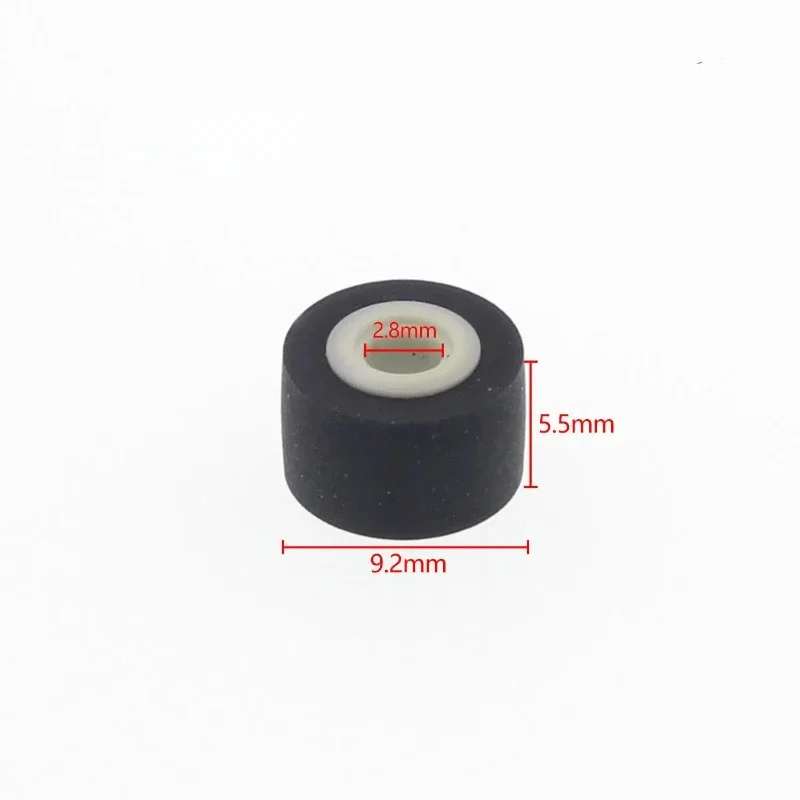 

9.2x5.5x2.8mm Tape Recorder Belt Pulley Wheel Roller Recording, Car Radio Player, Single Player, Amplifier Large Aperture