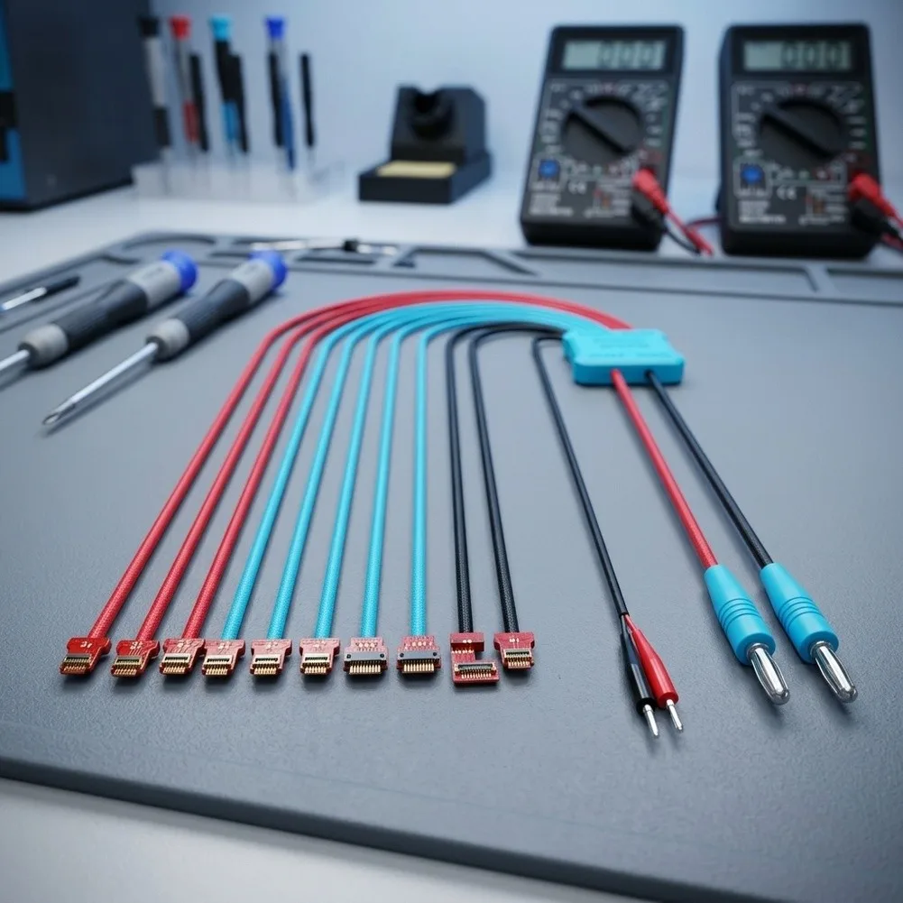 For iPhone Diagnostic Cable for Power-On Testing Supports Multiple Generations from For iPhone 6 to For Pro For Max