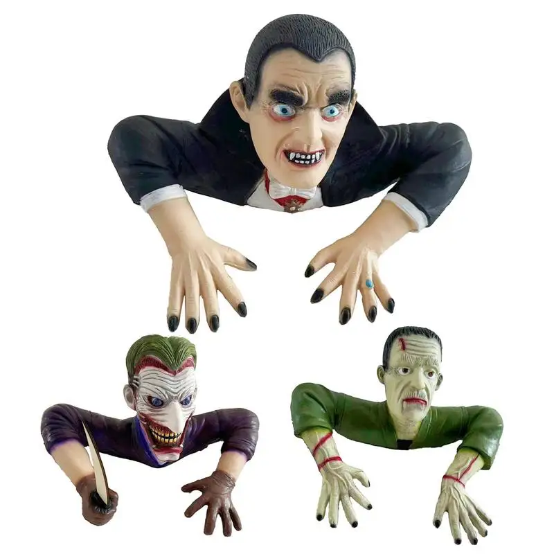 Halloween Props Vampire Grave Walker Decoration Horrible Halloween Vampire Grave Walker Vivid Latex Zombie Statue For Home Table