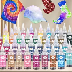 2g Dye Fabric Dyes Textile Dyeing DIY Garment Tie Dyeing Cotton Nylon Multifunctional Pigment For Old Clothes Refurbishment
