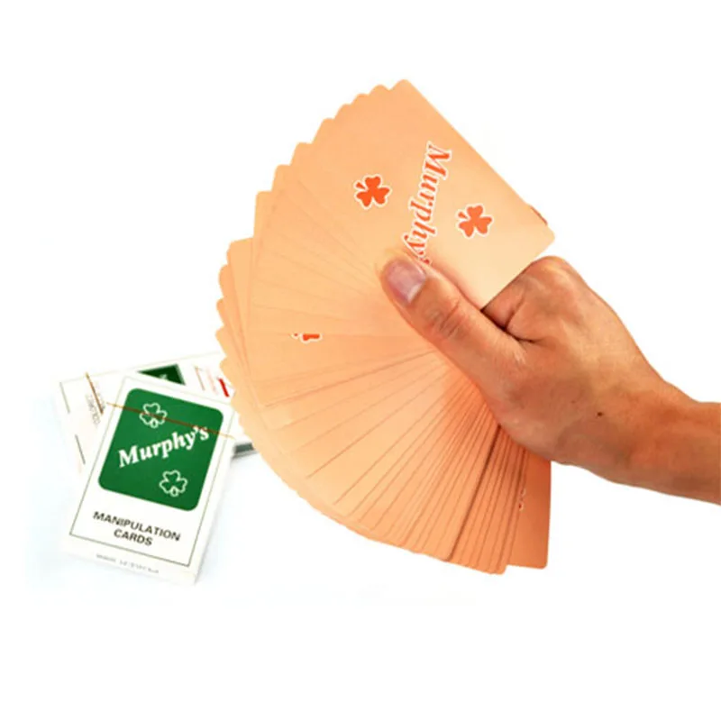 Manipulation Cards Thin Poker Magic Tricks Thin Standard Size Playing Cards Easy To Play For Kids Party Show Joke Toy Magia