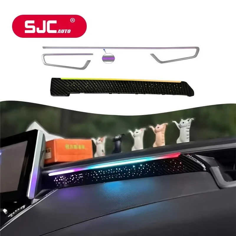 2026 Hot SJC High Quality LHD/RHD Ambient Light LED 64 Color Starry Sky  Symphony Kit for Corolla Cross/Frontender 2022-2024