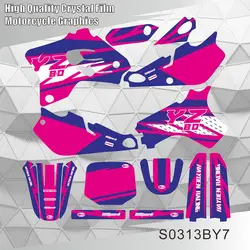 For YAMAHA YZ 80 YZ80 1993 1994 1995 1996 1997 1998 1999 2000 2001 Graphics Decals Stickers Motorcycle Background