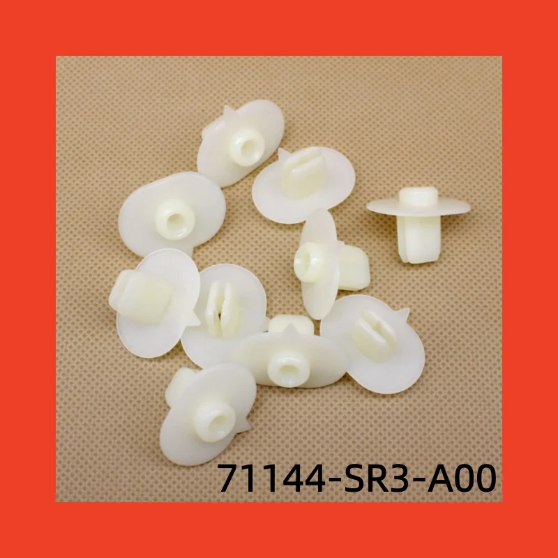 100x OEM Bumper Wing Mounting  Grommet Nut Nylon Clip Retainer for HONDA for CIVIC & for ACURA 71144-SR3-A00