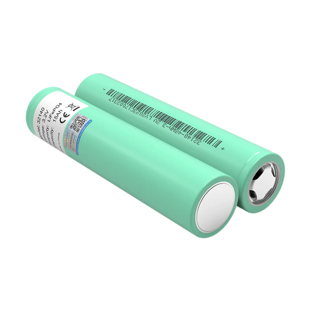 3.2V LiFePO4 32140 15Ah Battery pack DIY 4s 8s 12v 24V Inverter Electric Vehicle Travel Camping batteries Grade A