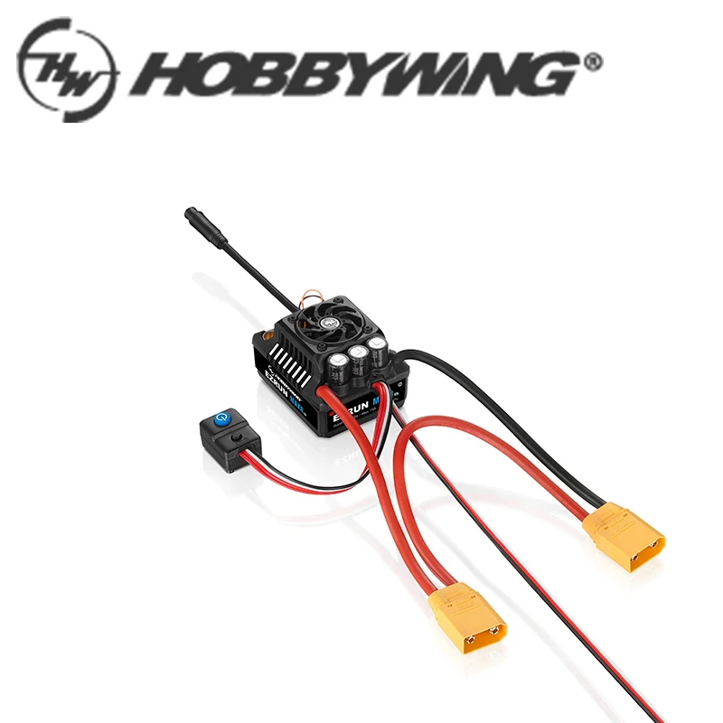 Hobbywing EzRun MAX10 G2 توربو مقاوم للماء مستشعر بدون فرش 80A / 140A ESC أو 3652 / 3665 G3 مجموعة المحرك لسيارة RC 1/10