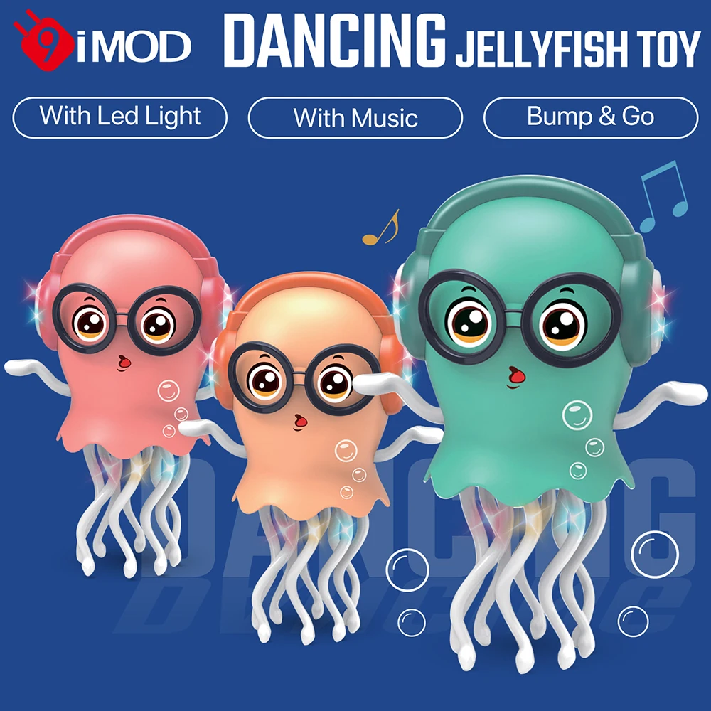 Children's toy electric universal toy jellyfish magic dance cartoon octopus
