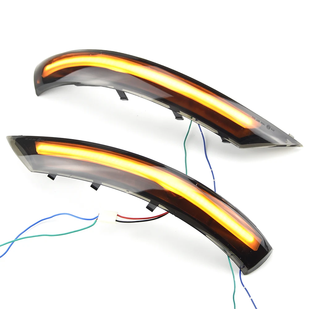2 Stuks Voor Vw Volkswagen Touareg I Mk1 7l 2007 2008 2009 2010 Auto Dynamische Richtingaanwijzer Lamp Zijspiegel Sequentieel Led Licht