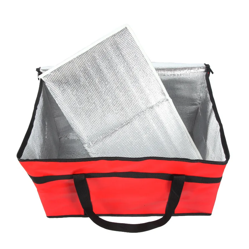 Large Capacity Grocery Insulated Bag Pizza Insulated Bag Grocery Bag Party Food Thermal Bag