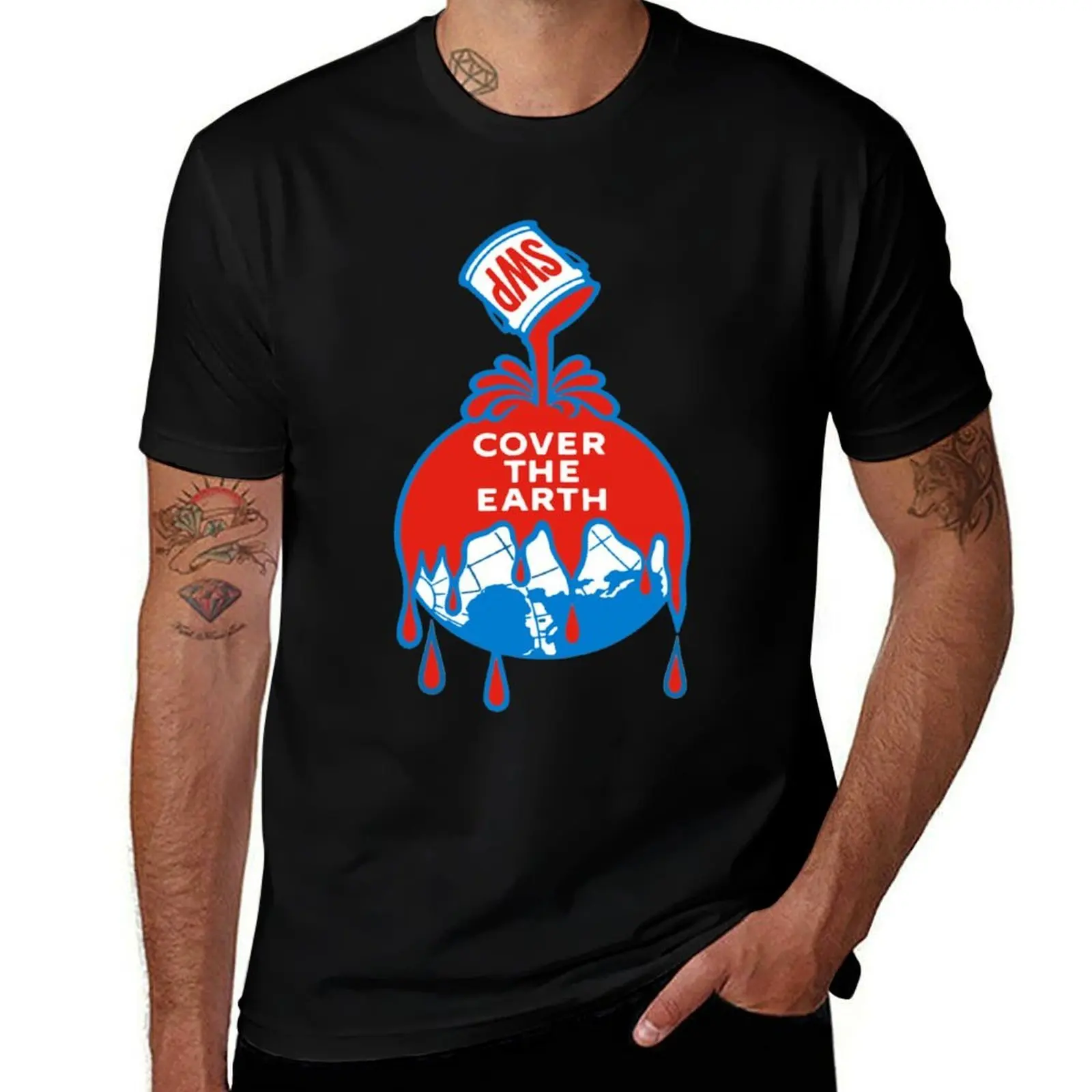 

Sherwin Williams T-Shirt Big Size Loose Fit Tee Shirt