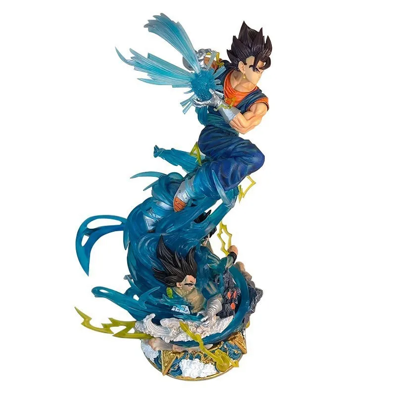 Grande Dragon Ball Anime Figure, Modelo GK, Luminoso, Super Saiyajin, Sun Wukong, Megit