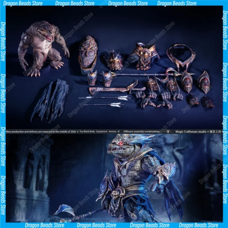 

[Coming Soon] Magic Craftsman's Workshop, Temple of Chaos, Egyptian Sobek, Desert Crocodile, 1/12 Action Figures Gift Collection