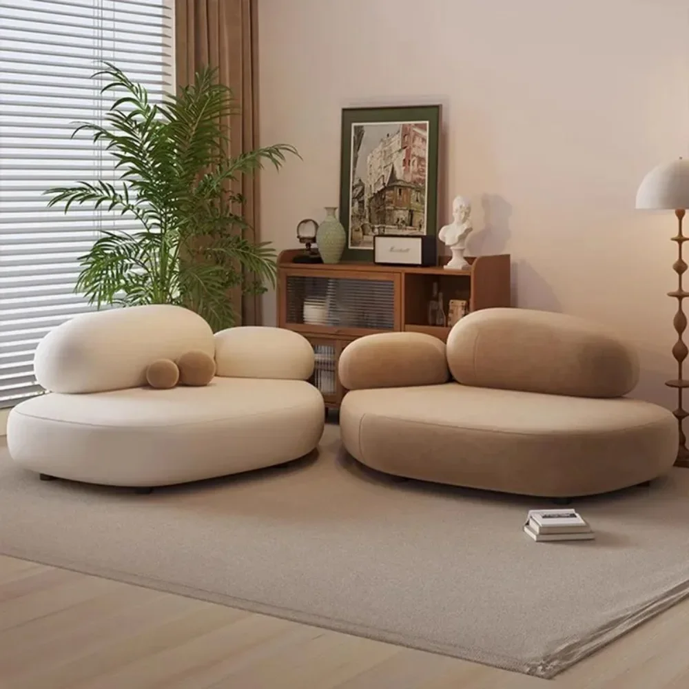 Light Luxury High Quality  Living Room Sofa Comfort Unique Design Couch Organizer Minimalist Reading Muebles Home Furniture