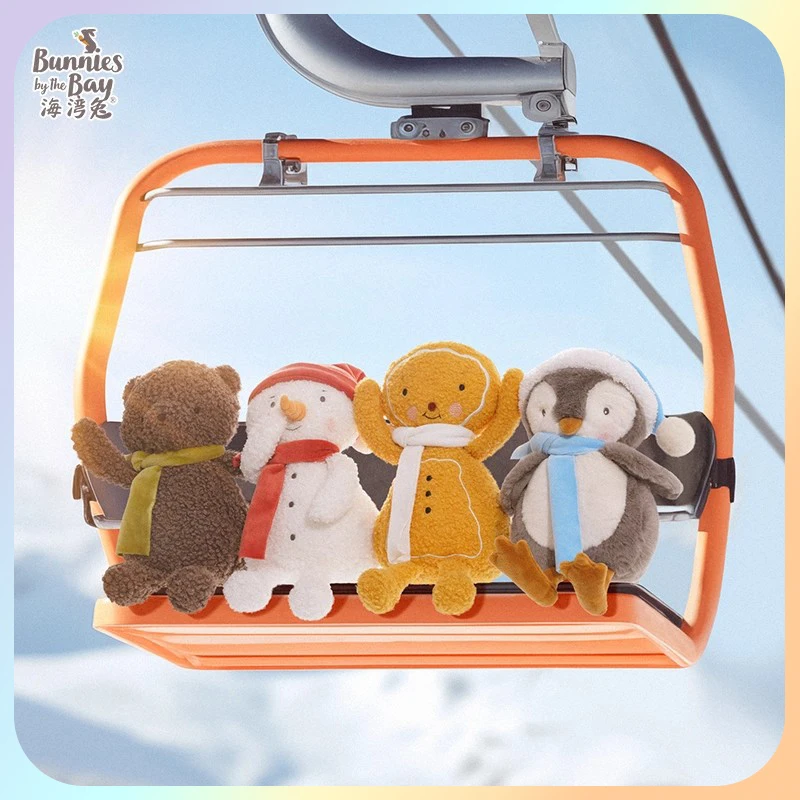 

Bunnies Christmas Holiday Gingerbread Snowman Plush Toy for Friends Great for Boys Christmas Gift Toy Plush Toy Cute Dolls