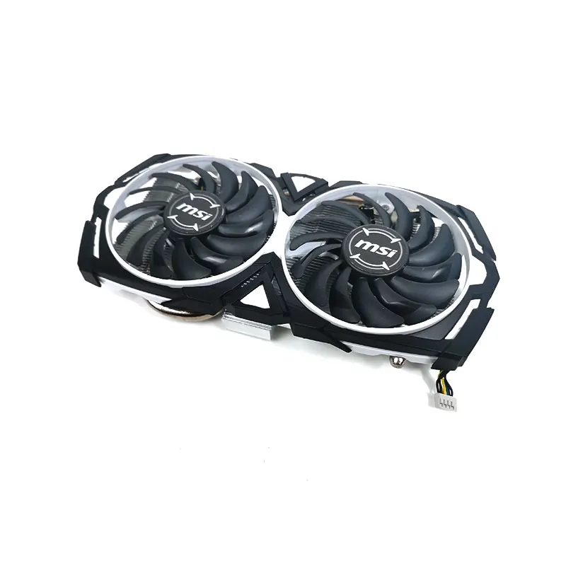 MSI RX 470 480 570 580 Armored Cooling Fan Original 87mm PLD09210S12HH 4-pin RX580 RX570 Graphics Card Heat Sink Set