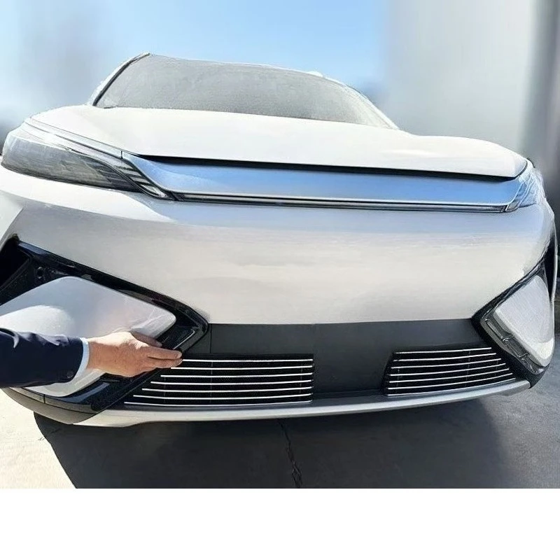 Staubschutzabdeckungen für den Kühlergrill des BYD Atto 3 Evo 2026 2027 2028, staubdichtes Polster, Frontstaubschutz, Insektenschutznetz, Autozubehör – Detail 3