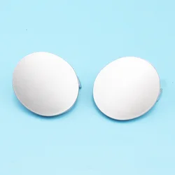 Pair Front Bumper Tow Hook Eye Cover Cap Silver Painted for Toyota Corolla sedan 2007 2008 2009 52128-02910 , 52127-02910