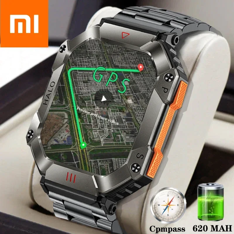 Xiaomi-Montre intelligente étanche pour Android IOS, montres de fitness, Ip68, militaire, moniteur sain, AI Voice, Bluetooth, appel, montre intelligente