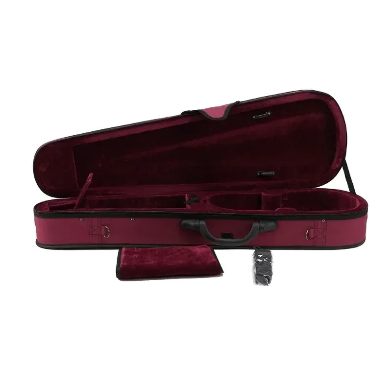 

Export popular pressure-resistant lightweight violin grand violin case, double shoulder strap, red case.